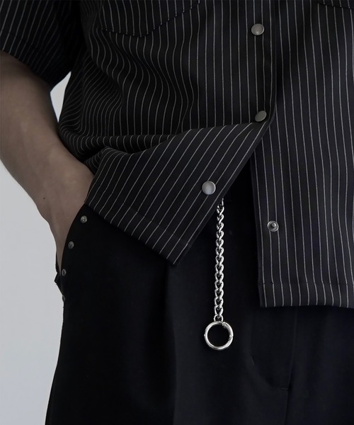 SBG（エスビー）の「インフルエンサー つぐ吉 × SBG チェーンキーリング（キーケース/キーアクセサリー・メンズ・シルバー・FREE）」の2枚目の写真