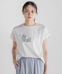 ドライタッチコットンNEWロゴTシャツ≪洗濯機で洗える≫