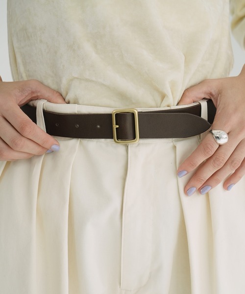 CLANE レザーベルト 楽天市場】クラネ CLANE レザーベルト COM BELT シンプル