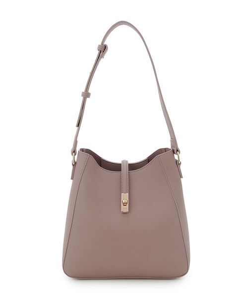 SNIDEL(スナイデル)の「ツイストメタルトートバッグ(トートバッグ・レディース・キャメル/ピンク/ブラック・F)」の16枚目の写真