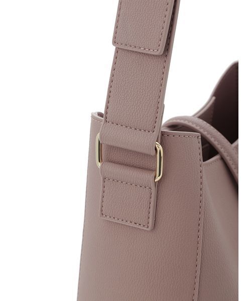 SNIDEL(スナイデル)の「ツイストメタルトートバッグ(トートバッグ・レディース・キャメル/ピンク/ブラック・F)」の20枚目の写真