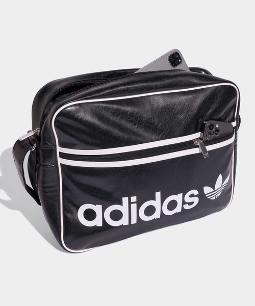 adidas(アディダス)の「OG エアライナー / アディダスオリジナルス adidas Originals(ショルダーバッグ・メンズ・ブラック/ブラウン・FREE)」の5枚目の写真