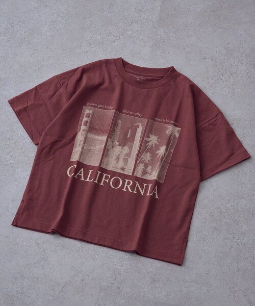 CIAOPANIC TYPY（チャオパニックティピー）の「【KIDS】【男女兼用】アソートプリントマルシェTEE（Tシャツ/カットソー・キッズ・ホワイト/ブラック/ベージュ/ブルー/アイボリー/ボルドー/オフホワイト/グレー/ベージュ系その他/ブルー系その他/バーガンディー/ホワイト系その他2/ホワイト系その他3/ホワイト系その他/グレー系その他・110/130/150）」の14枚目の写真