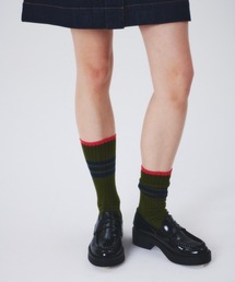 I HATE MONDAY（アイヘイトマンデー）の「「I HATE MONDAY / アイヘイトマンデー」スプリングニットソックス（ソックス/靴下）」