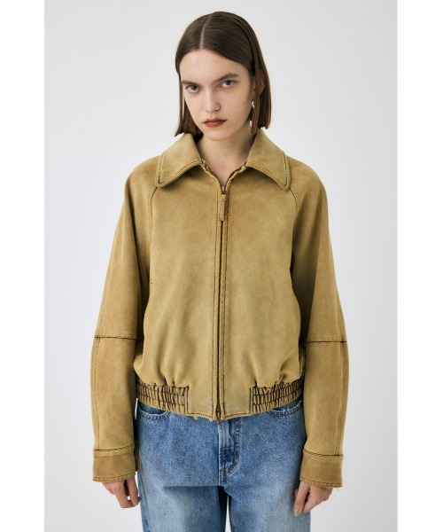 moussy F/SUEDE GATHER ブルゾン　25aw セール】【25年AW新作】F/SUEDE GATHER ブルゾン（ブルゾン）｜MOUSSY