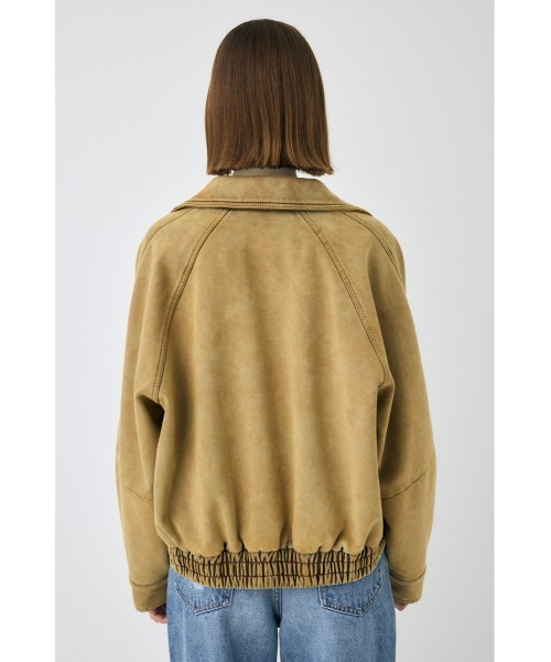 25年AW新作】F/SUEDE GATHER ブルゾン（ブルゾン）｜MOUSSY（マウジー
