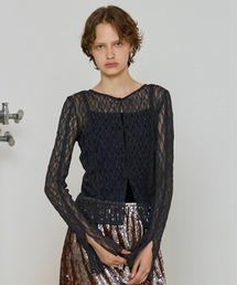 maison special レーストップス MAISON SPECIAL（メゾンスペシャル）の「Oversized Lace Tops