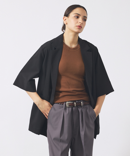 NOMINE（ノミネ）の「【NOMINE/ノミネ】カップインテレコタンク（タンクトップ・メンズ・ブラック/ホワイト/ブラウン・フリー）」の14枚目の写真