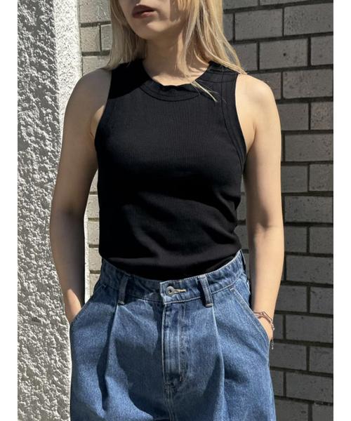 NOMINE（ノミネ）の「【NOMINE/ノミネ】カップインテレコタンク（タンクトップ・メンズ・ブラック/ホワイト/ブラウン・フリー）」の16枚目の写真