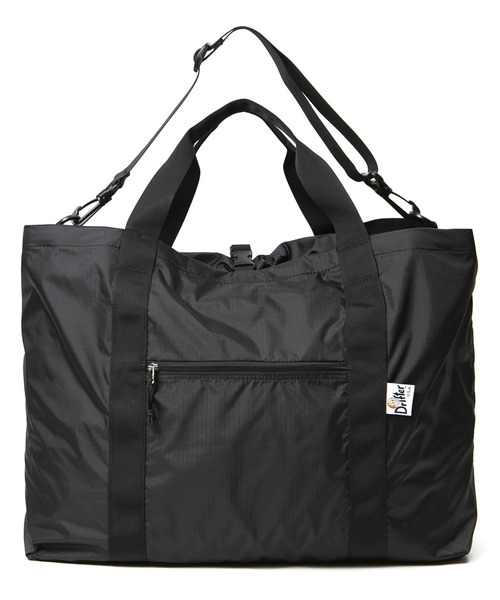 Drifter(ドリフター)の「PACK SHOULDER DUFFEL/パックショルダーダッフル(ボストンバッグ・メンズ・グリーン系カモフラージュ/ブラック・FREE)」の3枚目の写真