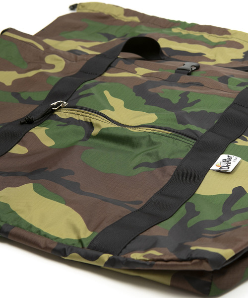 Drifter(ドリフター)の「PACK SHOULDER DUFFEL/パックショルダーダッフル(ボストンバッグ・メンズ・グリーン系カモフラージュ/ブラック・FREE)」の20枚目の写真