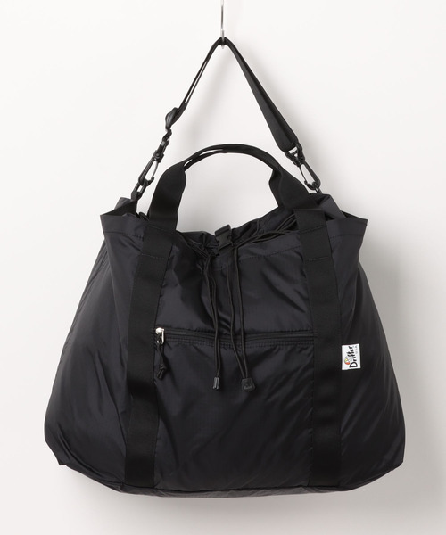 Drifter(ドリフター)の「PACK SHOULDER DUFFEL/パックショルダーダッフル(ボストンバッグ・メンズ・グリーン系カモフラージュ/ブラック・FREE)」の4枚目の写真