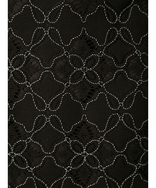 FRAY I.D(フレイアイディー)の「コードバイカラーレースタイトスカート(スカート・レディース・ブラック/ホワイト/ブラウン・0/1)」の10枚目の写真