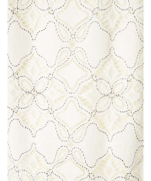 FRAY I.D(フレイアイディー)の「コードバイカラーレースタイトスカート(スカート・レディース・ブラック/ホワイト/ブラウン・0/1)」の11枚目の写真