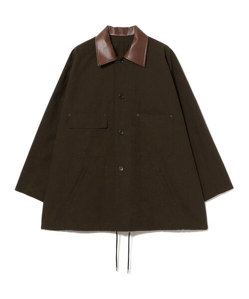 VACHEMENT（ヴァシュモン）の「VACHEMENT / タフタ クレリック ブルゾン（ブルゾン・レディース・ブラウン・ONE SIZE）」の5枚目の写真