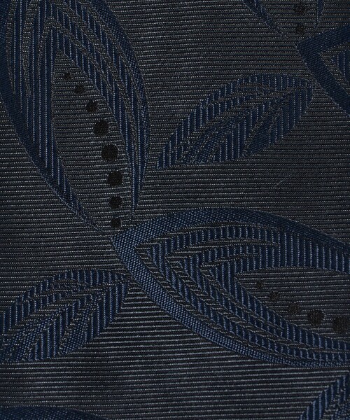 Holliday & Brown（ホリデーアンドブラウン）の「＜HOLLIDAY＆BROWN＞リーフ ジャガード ネクタイ（ネクタイ・メンズ・グレー系/ブラウン系・FREE）」の7枚目の写真