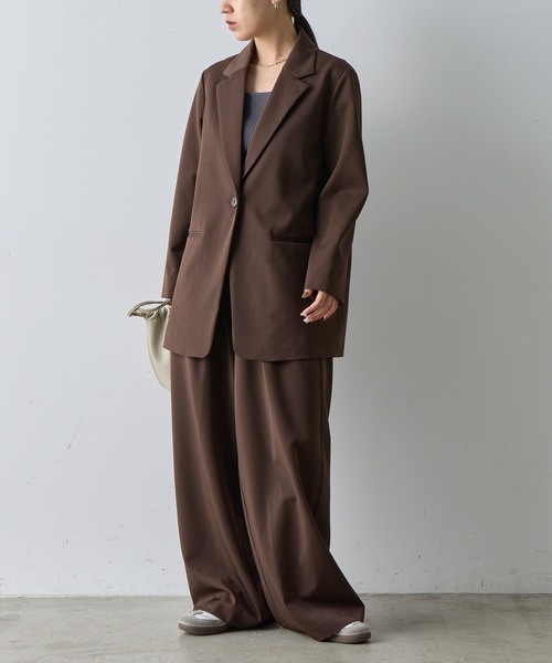 COLONY 2139（コロニートゥーワンスリーナイン）の「ロングテーラードジャケット（テーラードジャケット・レディース・ブラック/ブラウン・SMALL/MEDIUM）」の20枚目の写真