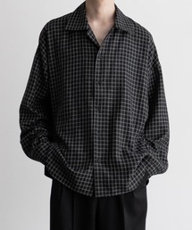 Casper John（キャスパージョン）の「Imitation wool huge shirts/イミテーションウールヒュージシャツ（シャツ/ブラウス）」