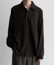 Casper John(LXp[W)Imitation wool huge shirts/C~e[VE[q[WVc(Vc/uEX)