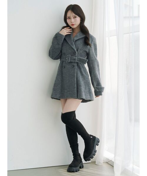 ダブルテーラードコート（その他アウター）｜EATME（イートミー）の