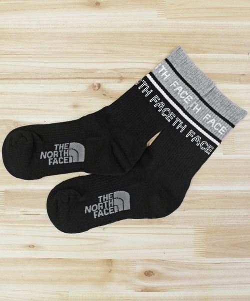 THE NORTH FACE(ザノースフェイス)の「ロゴストライプソックス LOGO STRIPE SOCKS White Label Korea Line(ソックス/靴下・メンズ・ブラック/ホワイト・L/M)」の10枚目の写真