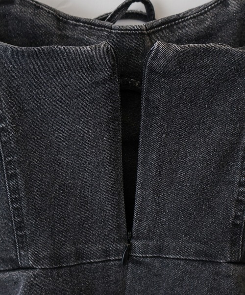 SpRay（スプレイ）の「デニムレースアップフレアキャミワンピース（ワンピース・レディース・ブラック/ブルー系その他2/ブルー・MEDIUM）」の12枚目の写真