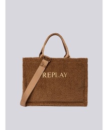 美品　Re:play リプレイ　牛革　トートバッグ 2way 黒 美品 Re:play リプレイ 牛革 トートバッグ 2way 黒 REPLAY