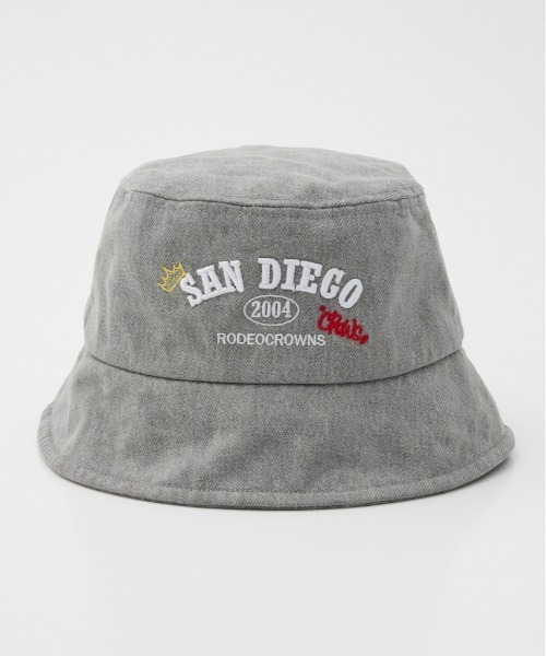 セール】デニムロゴバケットハット（ハット）｜RODEO CROWNS WIDE BOWL
