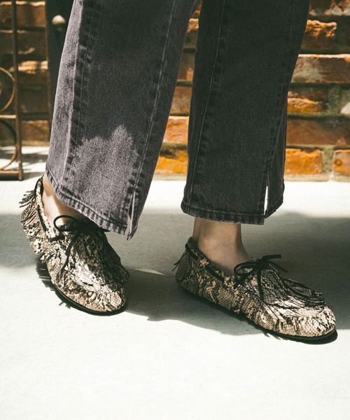 【シンジ】アナクロノーム　モカシン・デッキシューズ モカシン デッキシューズ メンズシューズ 本革 牛革 レザーシューズ