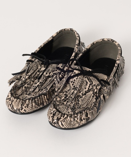 niko and...（ニコアンド）の「オリジナルフリンジモカシンシューズ（モカシン/デッキシューズ・レディース・キャメル/その他1・MEDIUM/LARGE）」の11枚目の写真