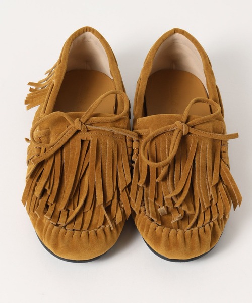 niko and...（ニコアンド）の「オリジナルフリンジモカシンシューズ（モカシン/デッキシューズ・レディース・キャメル/その他1・MEDIUM/LARGE）」の13枚目の写真