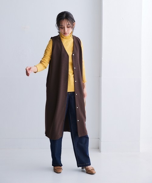 nissen(ニッセン)の「【選べる2レングス】ゆるフィットワイドデニムパンツ(股下68cm・73cm)(デニムパンツ・レディース・ブルー/ライトブルー/ネイビー・S2/3L1/LL1/L1/M1/S1/3L2/LL2/L2/M2)」の16枚目の写真