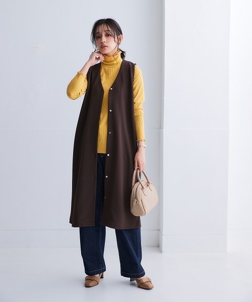 nissen(ニッセン)の「【選べる2レングス】ゆるフィットワイドデニムパンツ(股下68cm・73cm)(デニムパンツ・レディース・ブルー/ライトブルー/ネイビー・S2/3L1/LL1/L1/M1/S1/3L2/LL2/L2/M2)」の17枚目の写真