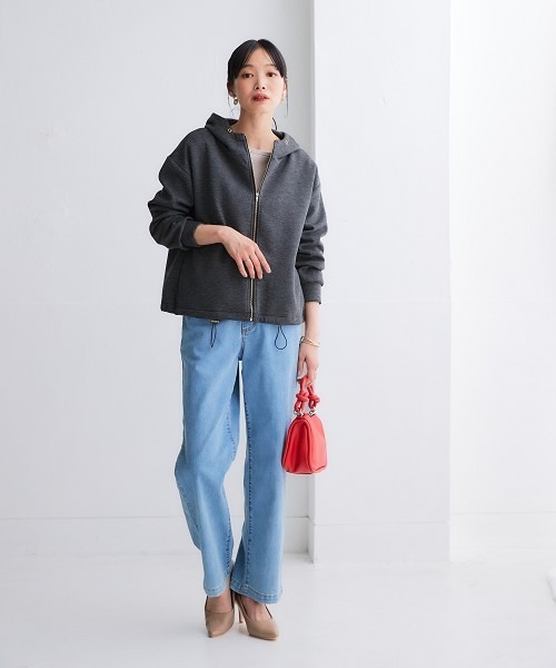 nissen(ニッセン)の「【選べる2レングス】ゆるフィットワイドデニムパンツ(股下68cm・73cm)(デニムパンツ・レディース・ブルー/ライトブルー/ネイビー・S2/3L1/LL1/L1/M1/S1/3L2/LL2/L2/M2)」の22枚目の写真