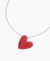 niko and... | カラーハートネックレス(ネックレス)