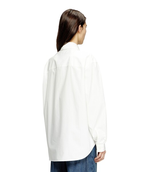 DIESEL（ディーゼル）の「ウィメンズ シャツ S-SIMPLY-C-WN-R1（シャツ/ブラウス・レディース・ホワイト・42/40/38）」の2枚目の写真