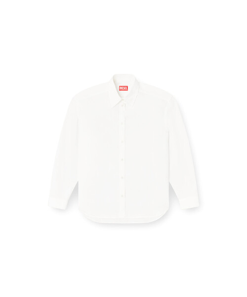 DIESEL（ディーゼル）の「ウィメンズ シャツ S-SIMPLY-C-WN-R1（シャツ/ブラウス・レディース・ホワイト・42/40/38）」の4枚目の写真