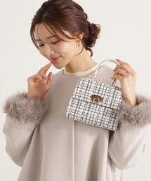 EDIT COLOGNE | ツイードミニショルダーバッグ(ショルダーバッグ)