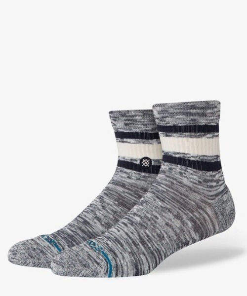 STANCE(スタンス)の「STANCE/スタンス ソックス SLUB BOYD QTR A356D25SLU(ソックス/靴下・メンズ・ブルー・L)」の1枚目の写真