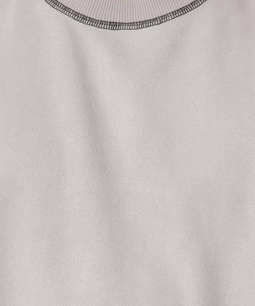 LAKOLE（ラコレ）の「※ステッチスエードプルオーバー / 587074（スウェット・メンズ・ライトグレー/チャコール/ブルー・MEDIUM/LARGE/X-LARGE）」の20枚目の写真