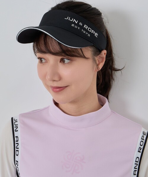 定価58,620円　マークアンドロナ　2点セット　ワンピース　リボンサンバイザー 定価58,620円 マークアンドロナ 2点セット ワンピース リボン