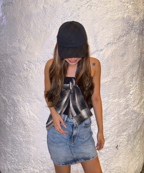 ROXY（ロキシー）の「LOOK UP/ロキシー長袖ドロップショルダーチェックシャツ（シャツ/ブラウス・レディース・ブルー/ブラック・MEDIUM/LARGE）」の18枚目の写真