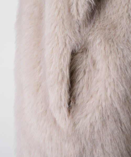 thinkto】ビッグカラーファーミドルコート（その他アウター）｜thinkto