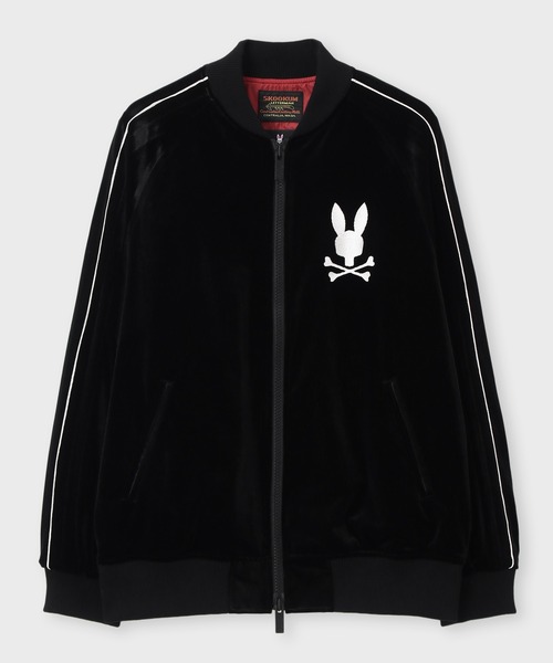 SKOOKUM ベロアスカジャン（ブルゾン）｜Psycho Bunny（サイコバニー