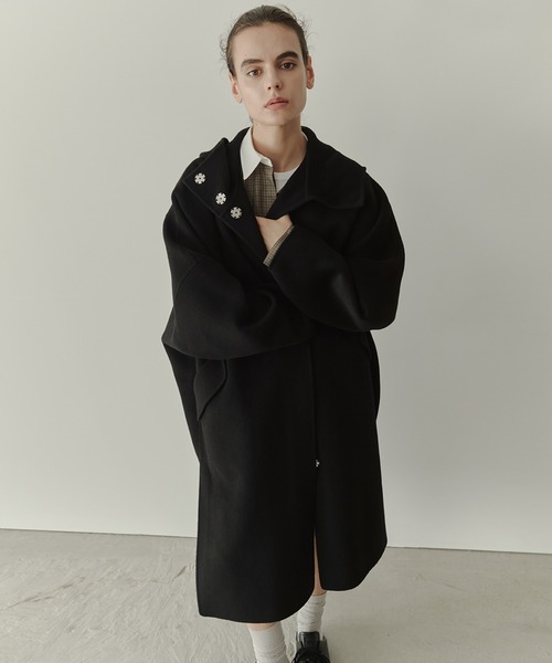 【未使用値札付き】LE CIEL BLUE ダブルフェイスユーティリティーコート LE CIEL BLUE ダブルフェイスユーティリティーコート