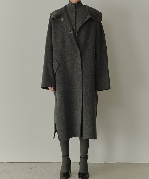 フードダブルフェイスコート / Hooded Double-Face Coat（その他