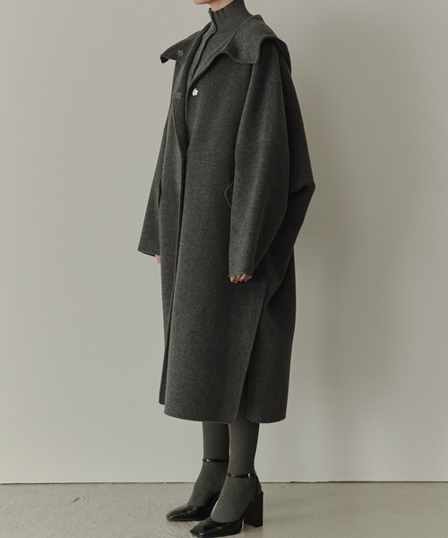 フードダブルフェイスコート / Hooded Double-Face Coat（その他