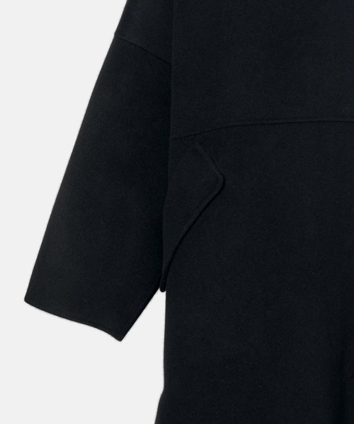 LE CIEL BLEU（ルシェルブルー）の「フードダブルフェイスコート / Hooded Double-Face Coat（その他アウター・レディース・ブラック/ライトブルー/ホワイト/ブラウン/グレー・36）」の20枚目の写真