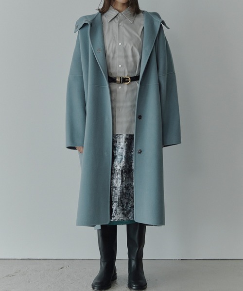 フードダブルフェイスコート / Hooded Double-Face Coat（その他