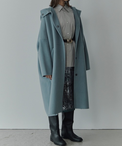 フードダブルフェイスコート / Hooded Double-Face Coat（その他